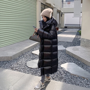 女装>羽绒服>勿棉>勿棉超长款羽绒服女长款过膝脚踝加厚学生韩版冬天