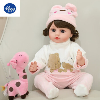 迪士尼(disney)洋娃娃仿真婴儿会说话的娃娃睡眠布娃娃儿童女孩女生