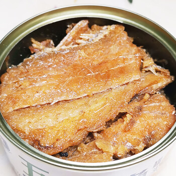 大龙渔五香带鱼罐头即食下饭菜香辣刀鱼香酥鱼肉整箱大连150g6罐带鱼