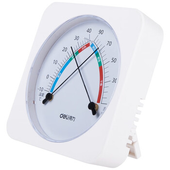 浴室湿度计室内温度计办公高精度干湿度计家用免电池温度湿度计温湿度