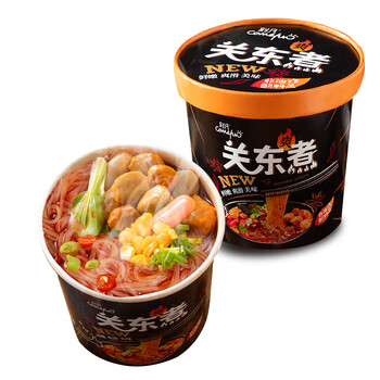 刻凡桶装网红关东煮重庆风味方便速食粉丝即食米线一件155g 关东煮155