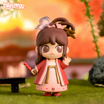 迷你世界少女团云想衣裳系列盲盒新品古风少女娃娃玩偶隐皮肤 花小楼