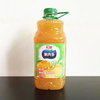 5l2.5l果肉多果益多桃橙山楂猕猴桃果肉饮料(1桶2桶装) 1.