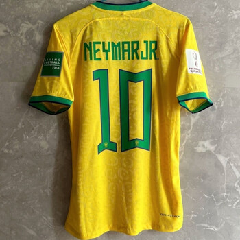 豆薇2022巴西主场球员版球衣卡塔尔世界杯10号内马尔球员版球衣球员版