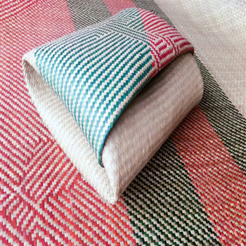 芍萌(shaomeng)肇庆草席 广东肇庆传统手工编织蒲草席1.8米1.5米1.