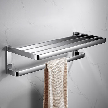 摩恩雅科德国卫生间毛巾架浴室全铜浴巾架酒店厕所置物架卫浴五金挂件
