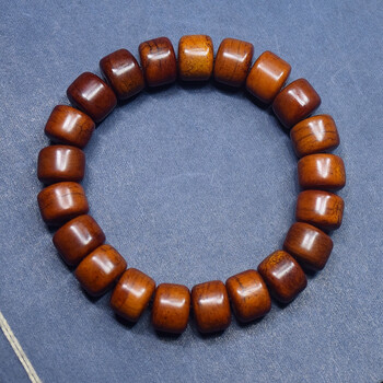 西藏牦牛骨手串骨头灵骨手串藏式佛珠牛角男女菩提子手链文玩饰品97mm