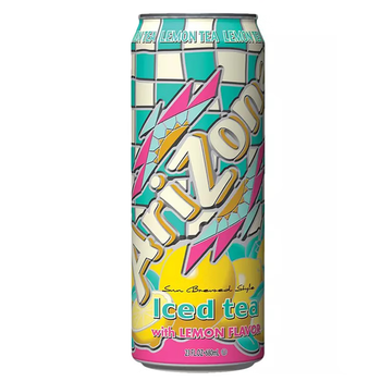 俏滋郎 美国原装进口 arizona亚利桑那绿茶柠檬芒果西瓜冰茶 24罐柠檬