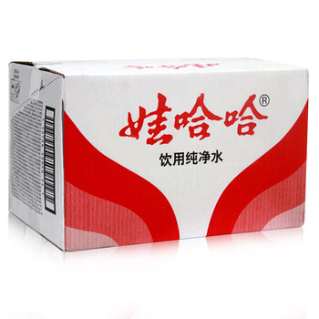 娃哈哈纯净水596ml*24瓶整箱 大桶矿泉水 饮料 饮用水