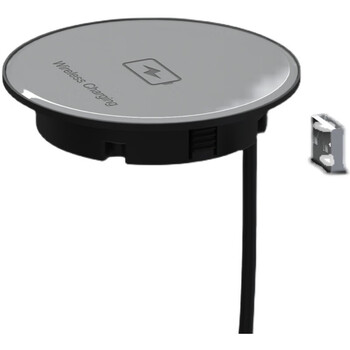 hkna嵌入式无线充电器usb华为苹果充电快充家具隐藏式桌面无线充702b