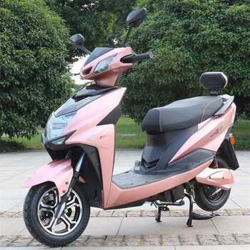 雅迪同款2022新款高配电动摩托车 踏板摩托车 玫瑰金 60v20ah五块电池