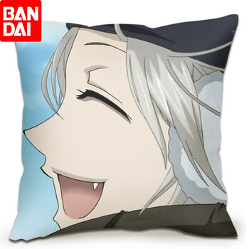万代同款巴卫抱枕元气少女缘结神动漫周边毛绒公仔二次元靠枕头被子