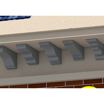 别墅外墙eps梁托欧式装饰线条泡沫梁托grc梁托牛腿罗马柱腰线定制预售