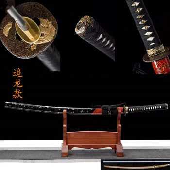 太刀合金居合刀日本武士刃绯村鬼切东洋不锈钢大刀浪客剑心逆刃刀未开刃咖啡色70cm 图片价格品牌报价 京东