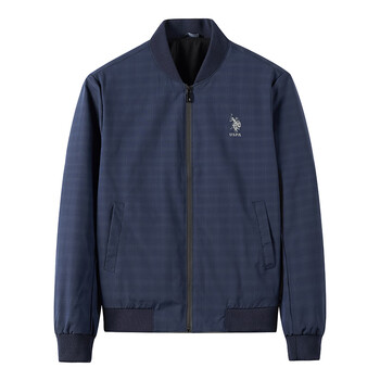 战龙保罗polo贵族男装春秋新品夹克商务高端贵族男装上衣男士防风防水