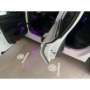 古木鑫适用大众23速腾迎宾灯19-23款新宝来新速腾车门照地灯充电 新