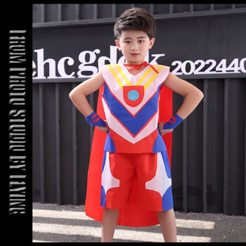 六一礼物环保服装儿童废物利用手工diy制作衣服时装秀幼儿园表演服