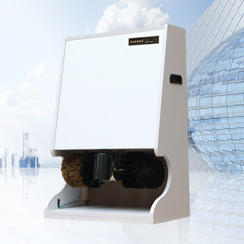 斯图擦鞋机全自动感应擦鞋机酒店大堂搽刷皮鞋神器家用多功能电动擦鞋