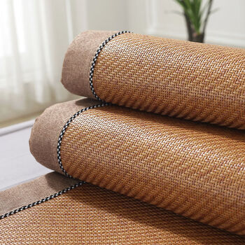 小米mi米家生态家居同款凉席藤席18m床双面可折叠15米冰丝加厚天然