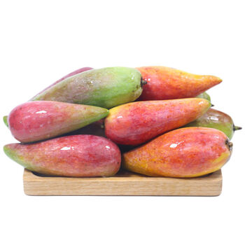 轻恋辣椒芒新鲜现摘贵妃手指芒果13斤5斤迷你果精品礼盒装新店特卖5斤