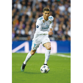 c罗海报 小小罗皇马cr7足球明星海报墙贴装饰画 卧室壁画挂画墙画 007