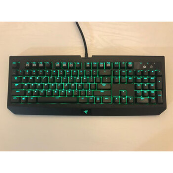 游戏电竞机械键盘 黑寡妇精英95新【绿橙黄】 标配 2016绿/橙轴95新