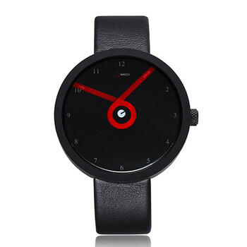 布加迪同款德国表红针表简约时尚男表女表珠佩丽黑色