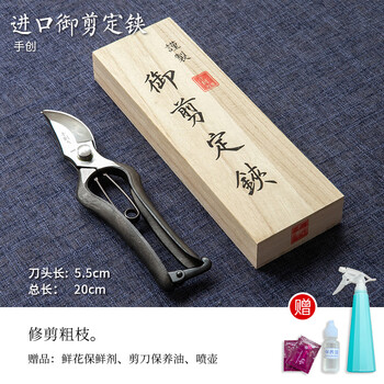 花剪插花修花枝树枝剪金田秀久重型皮套剪铗日式园艺剪刀盆栽日本手创剪定铗0mm 图片价格品牌报价 京东