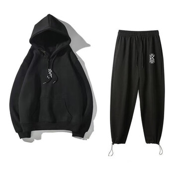 欧文【黑色卫衣 黑色裤子】 s不加绒(70-90斤)