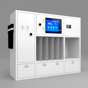 纽福曼智能车载巡逻车枪柜车载枪柜特殊装备存放柜智能装备柜白色