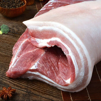 夯牛情10斤新鲜带皮五花肉生猪肉精三线五花整大块正宗5斤 净重10斤带