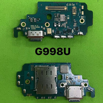 尾插适用于三星s21ultra尾插小板 g998u充电尾插送话器s21 s21 g9910