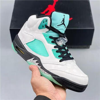 aj5 郭艾伦3m反光男女情侣中帮运动可实战防滑篮球鞋 纯版 aj5郭艾伦