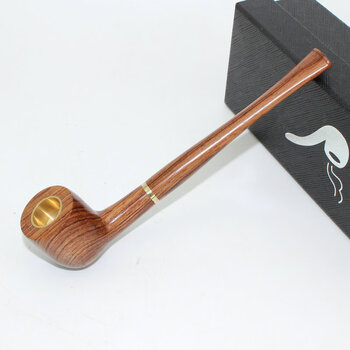 至舒小烟斗批发实木制作紫光檀血檀黄花梨三用烟锅斗过滤芯可清洗