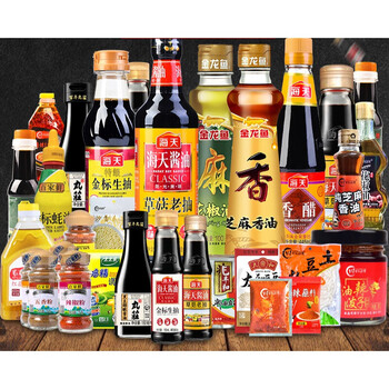 海天调料组合小套装厨房调料组合套装油盐酱醋调味香料佐料大全套海天