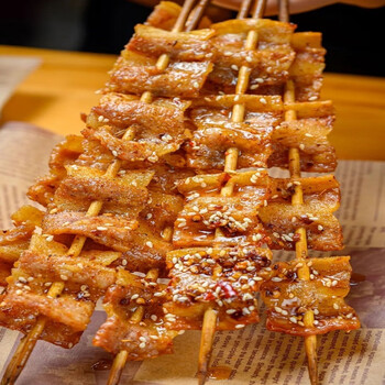 井掌柜烧烤猪五花肉串半成品60串生鲜肉片户外烧烤猪肉串铁板烧油炸