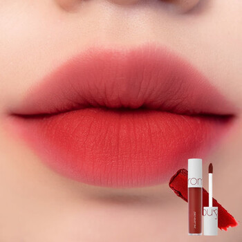 雾面哑光丝绒天鹅绒唇釉vibely彩蜜持久显白冬季口红03persired成熟红