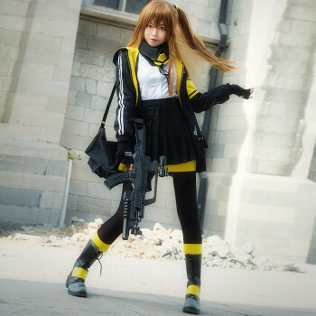 少女前线cos服ump45女装大佬cosplay外套娘女cos动漫全套包 ump45假发