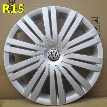 鹿藤适用于大众polo波罗轮毂盖轮胎罩汽车轮盖装饰盖子铁钢15寸1个