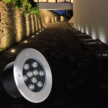 佳越 嵌入式地埋灯led地灯射灯户外防水地面灯室外地坪灯照树灯庭院灯