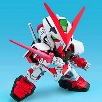 万代高达模型q版sdbb战士248astrayredframe红色异端迷惘敢达红异端