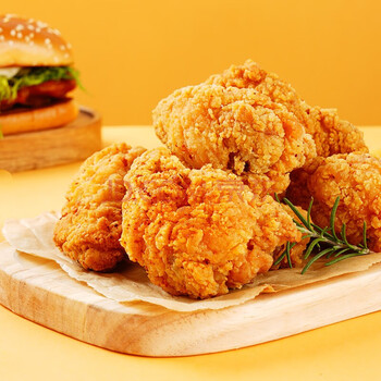 脆皮炸鸡川辣原味鸡伴翅韩式炸鸡半成品裹粉油炸小食轻油多肉4斤