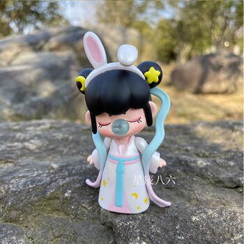 万代(bandai)高品质祖国版夏至小贵妇嫦娥盲盒隐藏款春生夏长下午茶