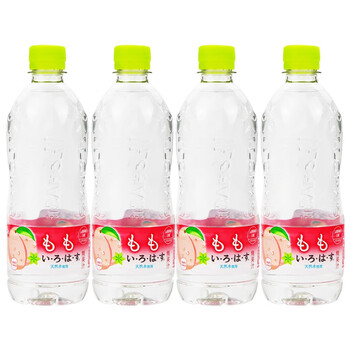 coca-cola)日本可口可乐白桃味饮料白桃水蜜桃味果味饮料乐活白桃子水