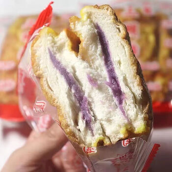 老式三明治面包怀旧80后油炸儿小时候的味道夹心吐司早餐 香芋包5个