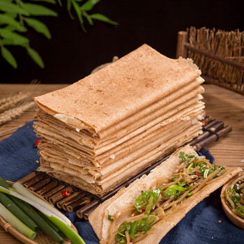 石磨小麦煎饼5斤纯手工 东北粗粮杂粮大煎饼 徐州邳州新沂山东特产【