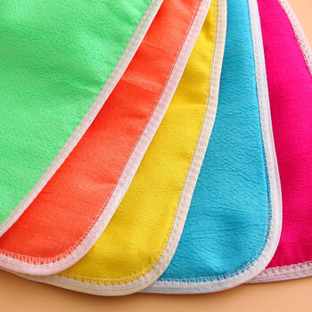 手套洗浴用品去角质搓背擦背沐浴刷双面澡巾 宝宝搓澡海绵颜色随机