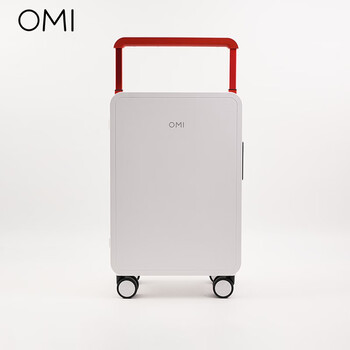 欧米(omi)行李箱女2023新款旅行旅游箱子万向轮拉杆箱轻便铝框登机箱