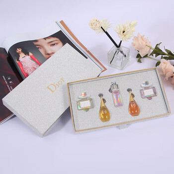 香水小样套装女士花漾甜心淡香魅惑5mlq版真我浓香礼盒 迪奥5件套