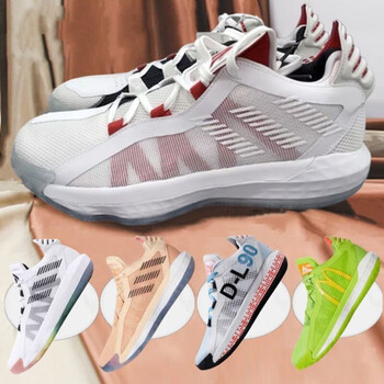 京霆利拉德6代篮球鞋男纯原鸳鸯麦当劳撕裂之城低帮运动实战鞋 利拉德